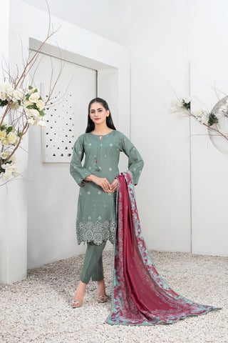 Tawakkal Tanzil Collection Ready To Wear Trouser Suit D-2761 Tawakkal Tanzil Collection Ready To Wear Trouser Suit D-2761