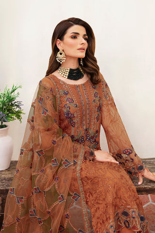 Unstitched Ramsha Chiffon Collection F-2407 Unstitched Ramsha Chiffon Collection F-2407