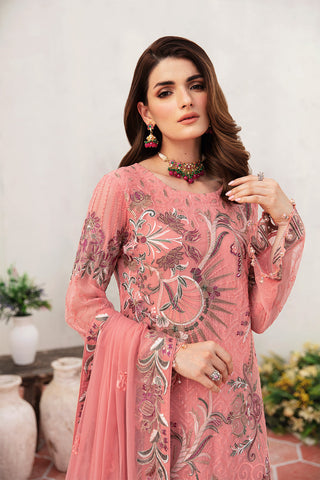 Unstitched Ramsha Chiffon Collection F-2411