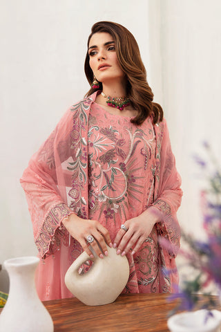 Unstitched Ramsha Chiffon Collection F-2411 Unstitched Ramsha Chiffon Collection F-2411