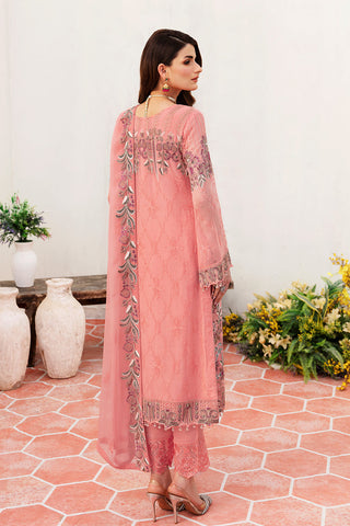 Unstitched Ramsha Chiffon Collection F-2411 Unstitched Ramsha Chiffon Collection F-2411