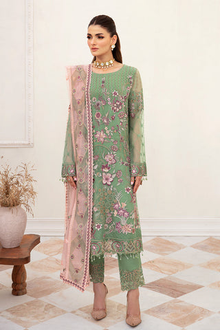 Unstitched Ramsha Chiffon Collection F-2406 Unstitched Ramsha Chiffon Collection F-2406