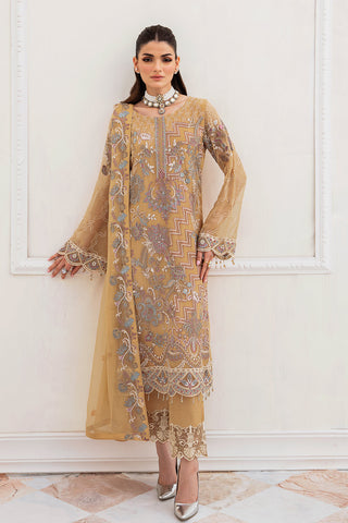 Unstitched Ramsha Chiffon Collection F-2402 Unstitched Ramsha Chiffon Collection F-2402