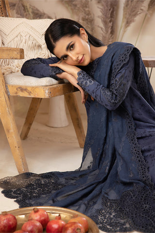 Unstitched Luxury Iznik Winter Collection ILW-02 DEMURE Unstitched Luxury Iznik Winter Collection ILW-02 DEMURE