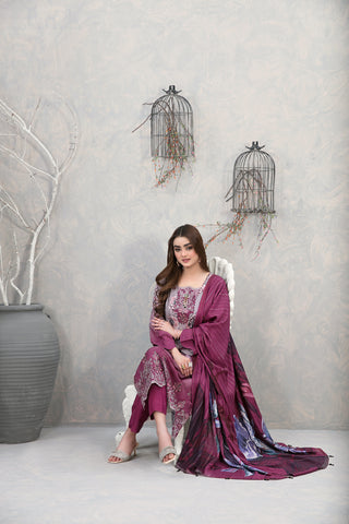 Tawakkal Unstitched Sakeeza Khaddar Print Collection D-1153 Tawakkal Unstitched Sakeeza Khaddar Print Collection D-1153