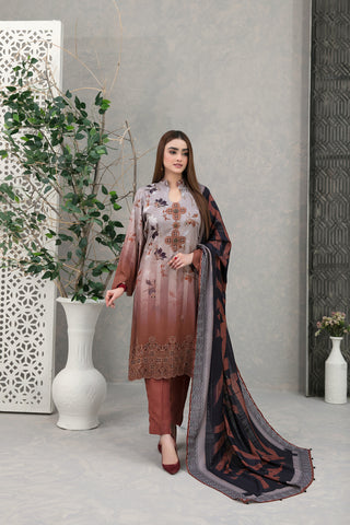 Tawakkal Unstitched Sakeeza Khaddar Print Collection D-1155 Tawakkal Unstitched Sakeeza Khaddar Print Collection D-1155