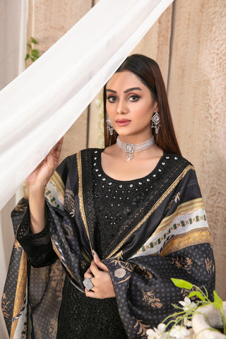 Semi-Unstitched ILONA Fancy Embroidered Collection by Tawakkal D-9585 Semi-Unstitched ILONA Fancy Embroidered Collection by Tawakkal D-9585