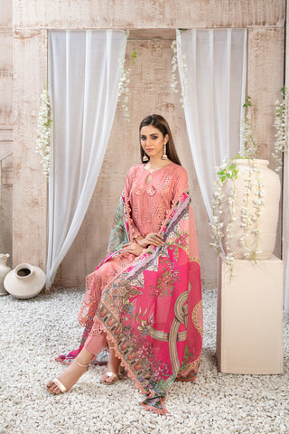 Semi-Unstitched ILONA Fancy Embroidered Collection by Tawakkal D-9588 Semi-Unstitched ILONA Fancy Embroidered Collection by Tawakkal D-9588