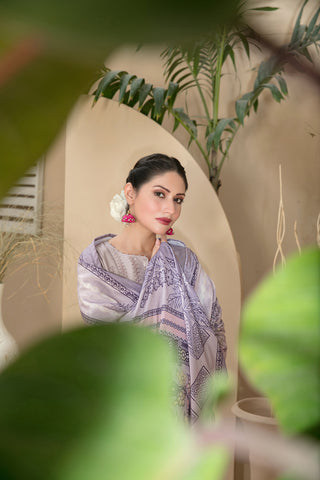 Unstitched Kenza Collection by Tawakkal D-9909 Unstitched Kenza Collection by Tawakkal D-9909