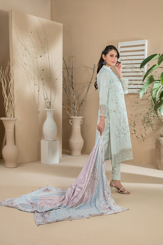 Unstitched Kenza Collection by Tawakkal D-9914 Unstitched Kenza Collection by Tawakkal D-9914