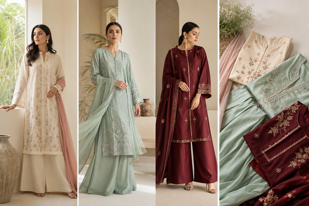 Best Fabrics for Pakistani Palazzo Suits (Cotton, Chiffon, Silk Guide)