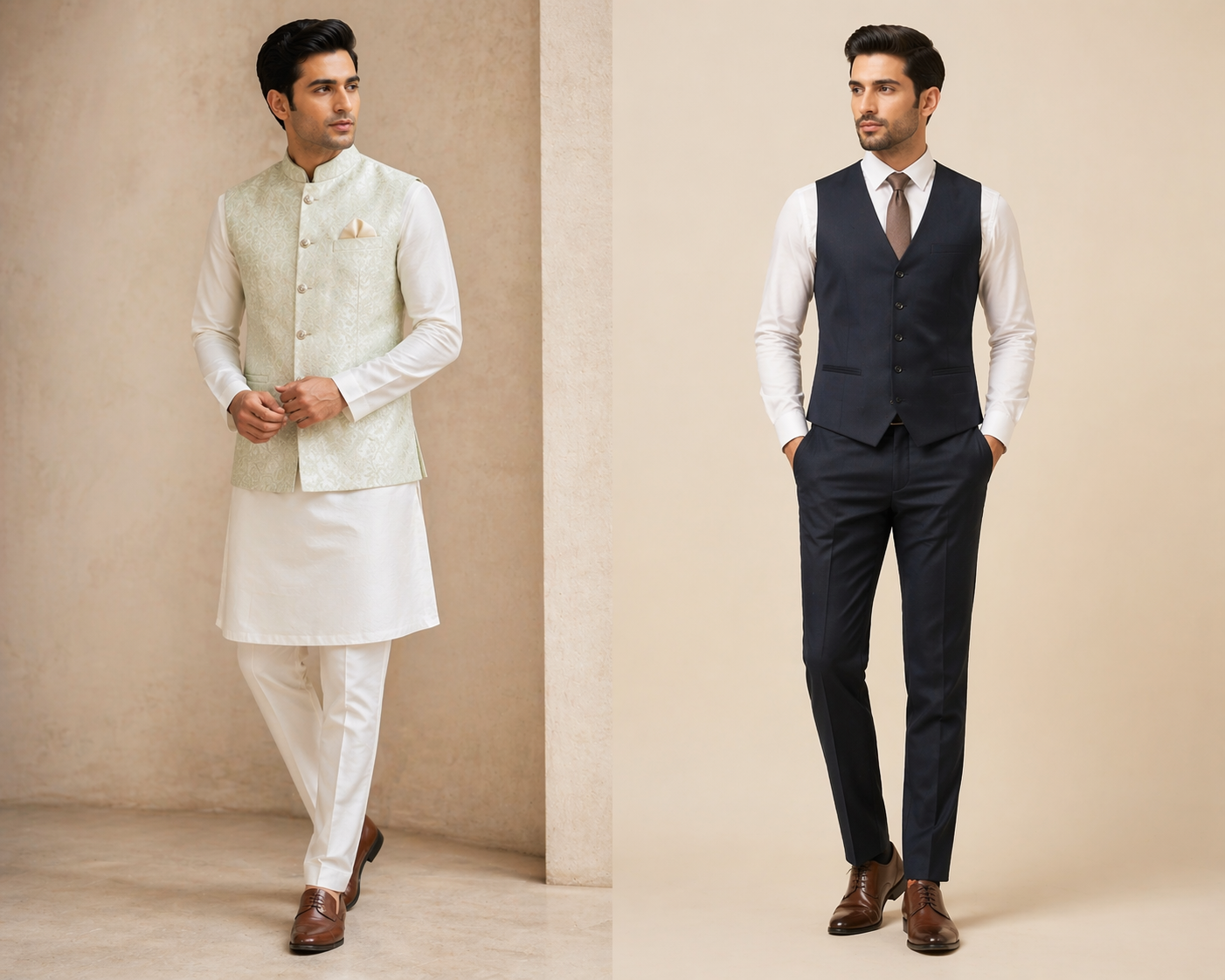 Nehru Jacket vs Waistcoat vs Vest: What’s the Difference?