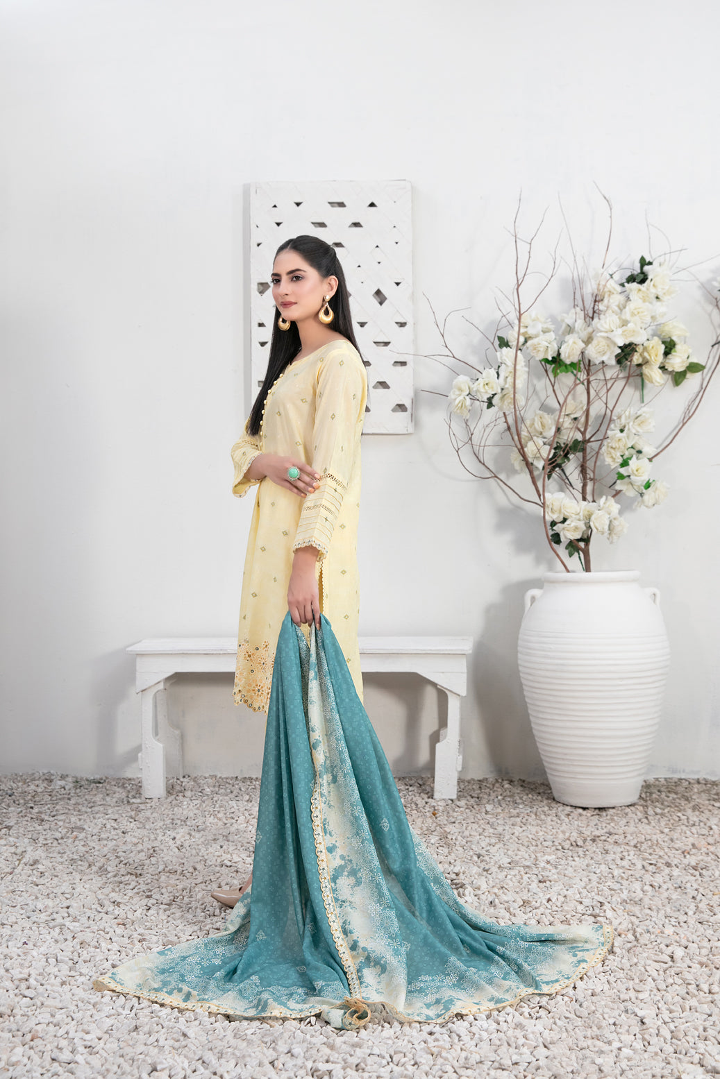Tawakkal Tanzil Collection Ready To Wear Trouser Suit D-2760