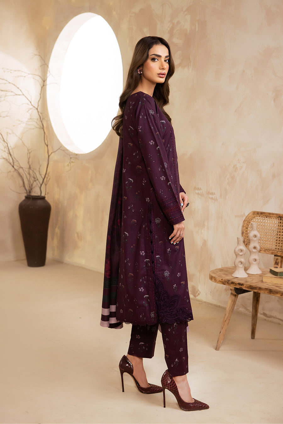 Unstitched Luxury Iznik Winter Collection ILW-12 INKLING