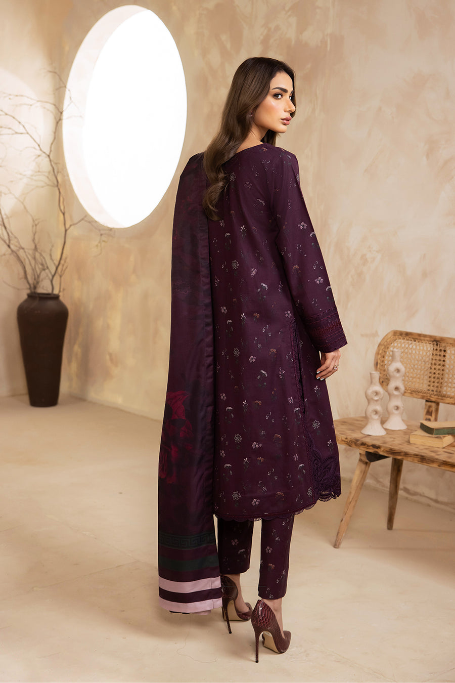 Unstitched Luxury Iznik Winter Collection ILW-12 INKLING