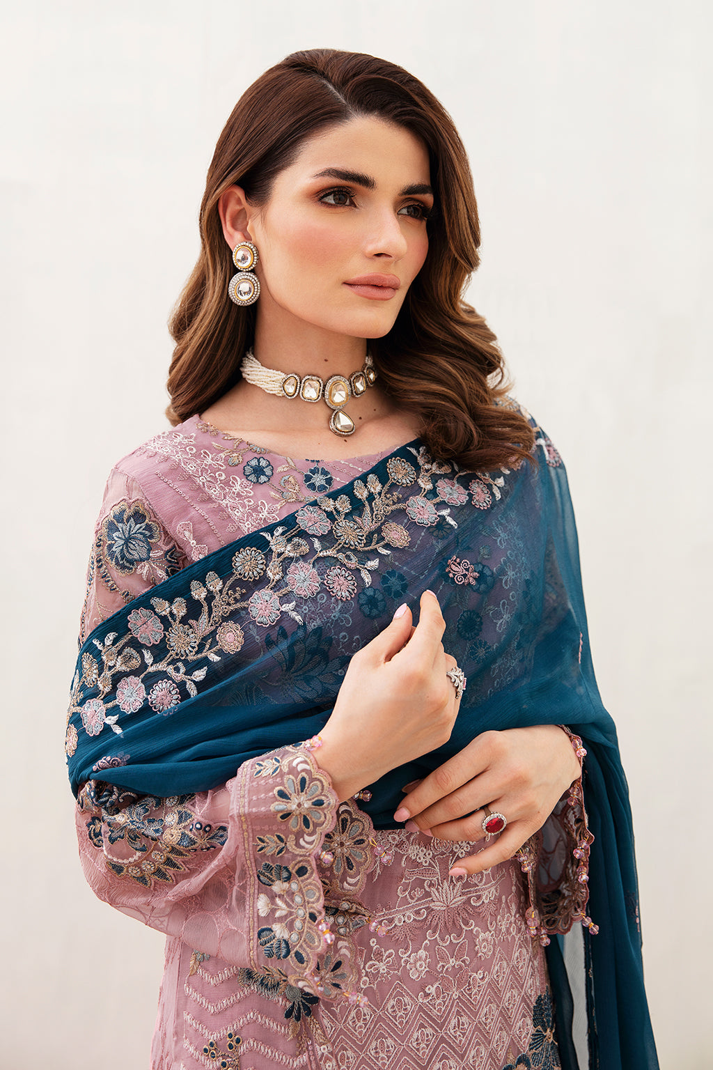 Unstitched Ramsha Chiffon Collection F-2401