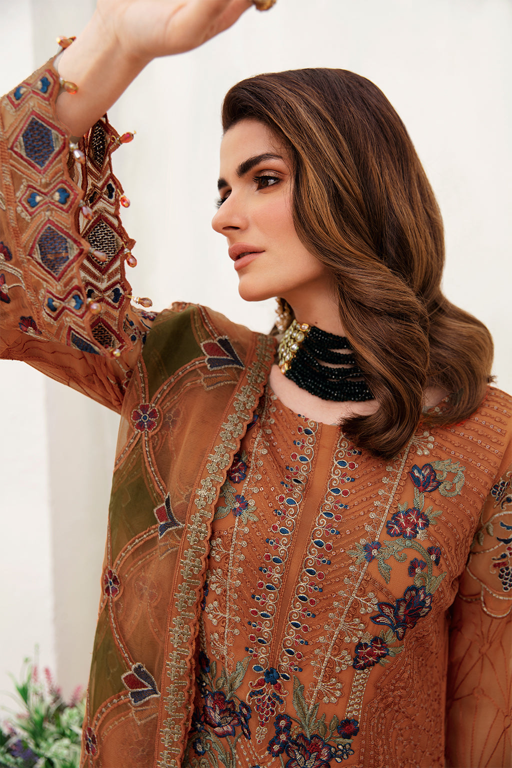 Unstitched Ramsha Chiffon Collection F-2407