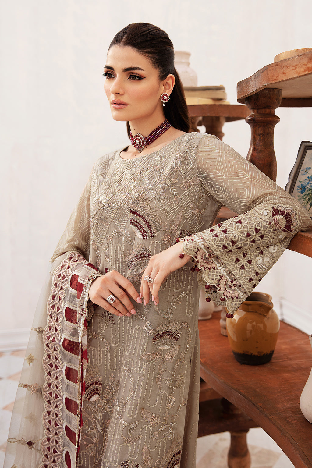 Unstitched Ramsha Chiffon Collection F-2405