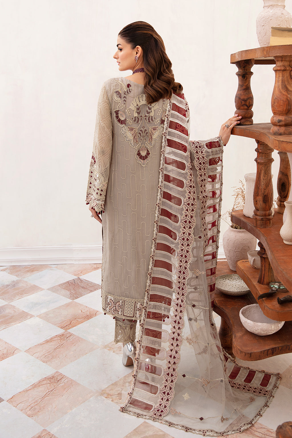 Unstitched Ramsha Chiffon Collection F-2405