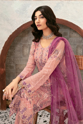 Ready To Wear Rangoon Chiffon Embroidered Collection By Ramsha D-1201