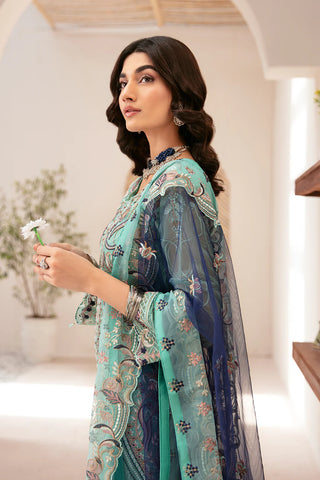 Ready To Wear Rangoon Chiffon Embroidered Collection By Ramsha D-1207