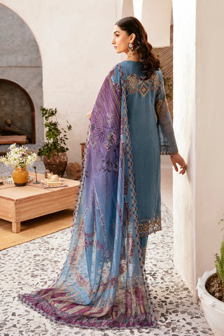 Ready To Wear Rangoon Chiffon Embroidered Collection By Ramsha D-1202