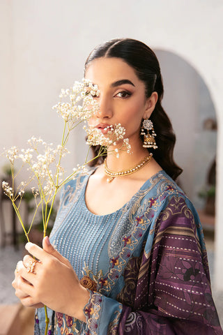 Ready To Wear Rangoon Chiffon Embroidered Collection By Ramsha D-1202