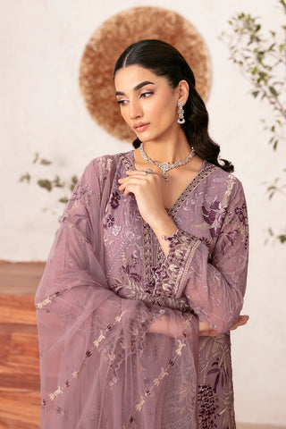 Ready To Wear Rangoon Chiffon Embroidered Collection By Ramsha D-1208