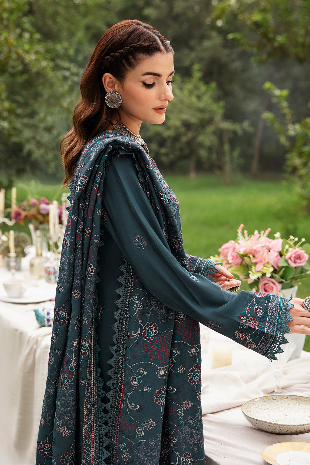 Unstitched Reet Karandi Collection By Ramsha R-907