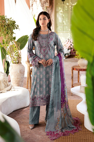 Unstitched Riwaj Printed Viscose Collection By Ramsha J-208