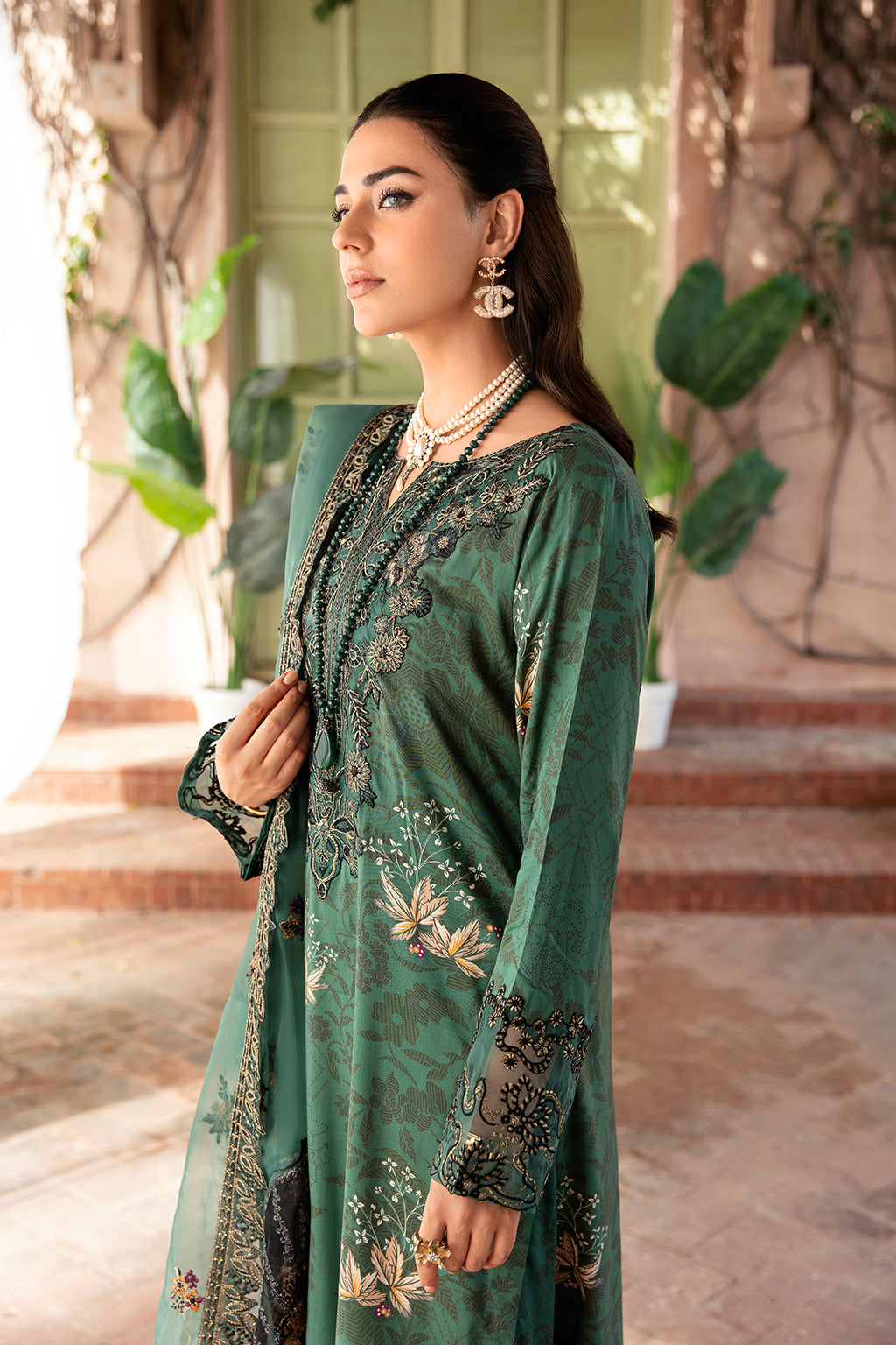 Unstitched Riwaj Printed Viscose Collection By Ramsha J-207