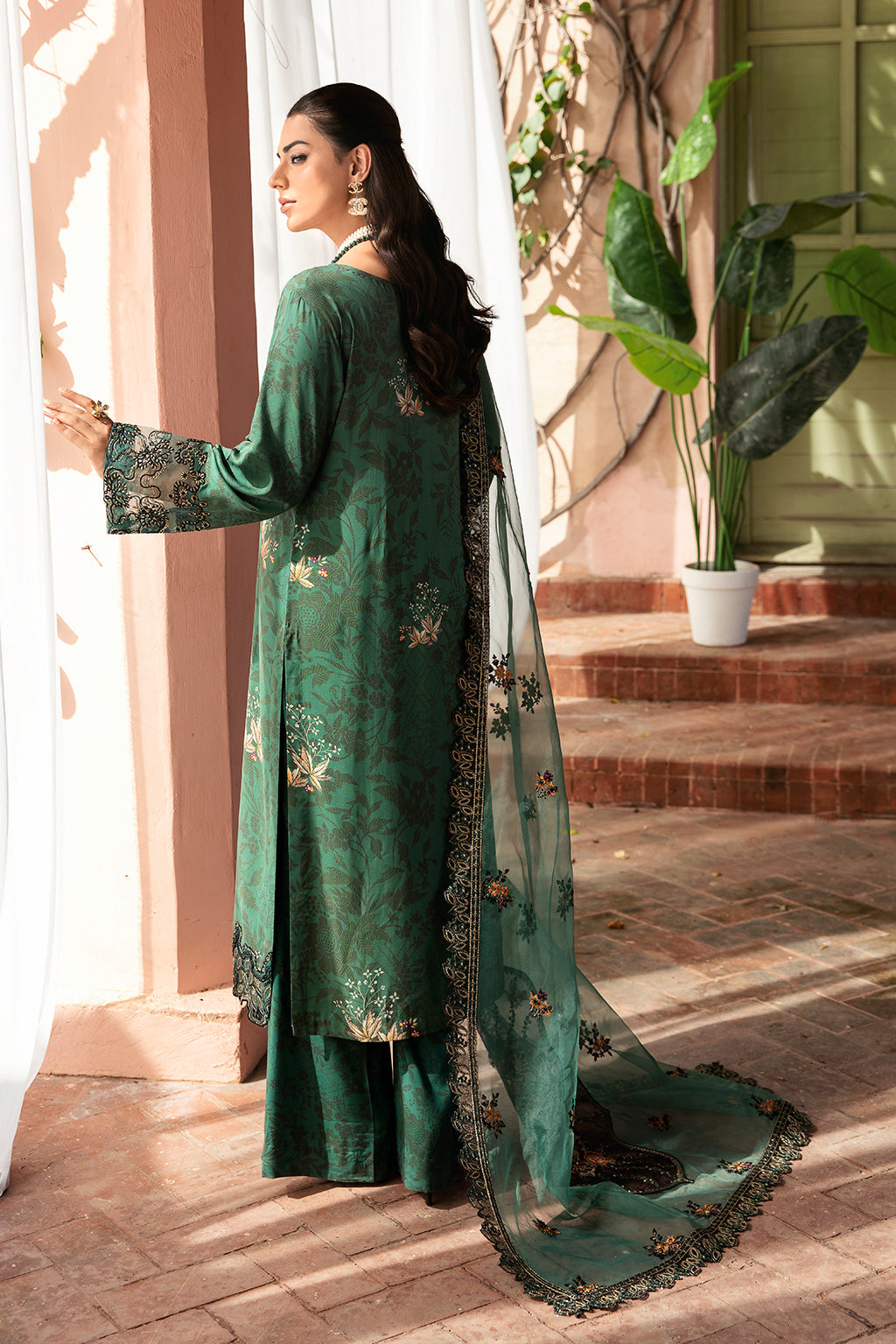 Unstitched Riwaj Printed Viscose Collection By Ramsha J-207