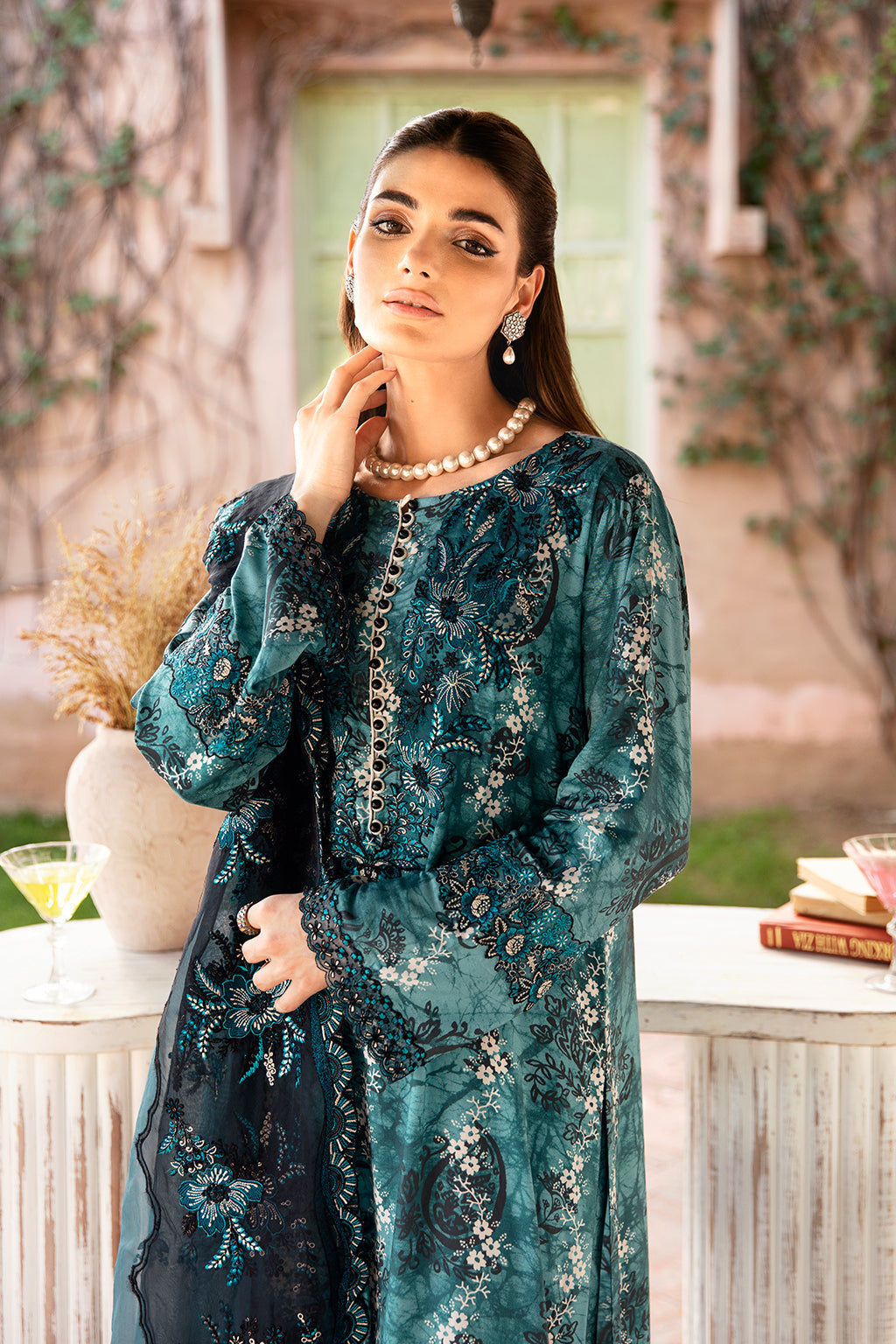 Unstitched Riwaj Printed Viscose Collection By Ramsha J-205