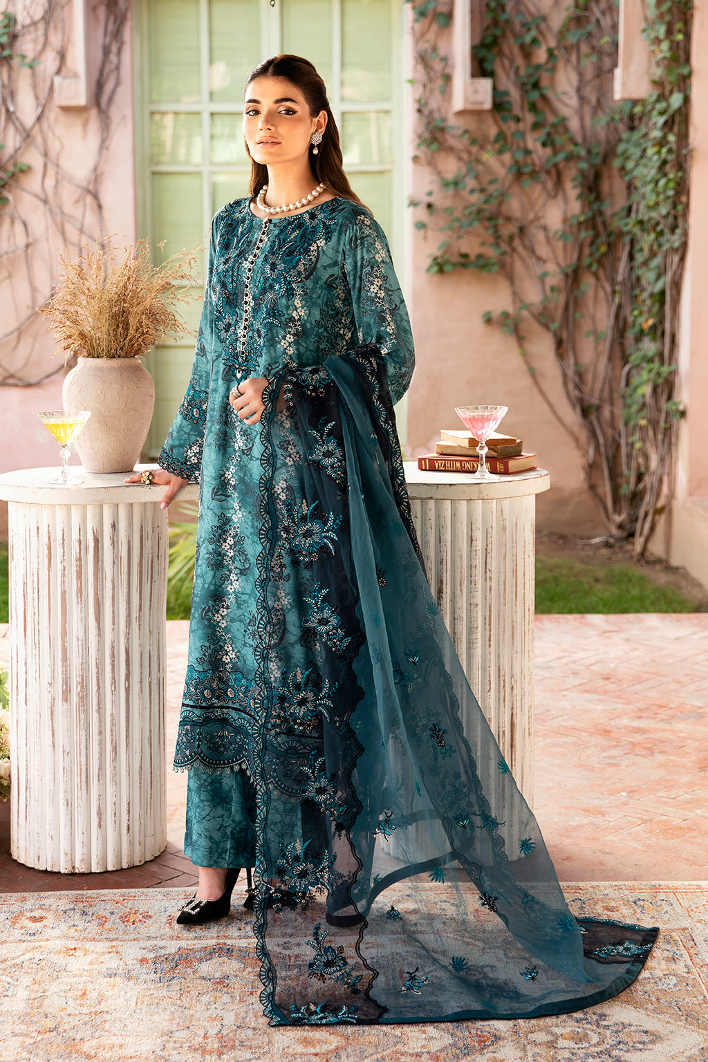 Unstitched Riwaj Printed Viscose Collection By Ramsha J-205