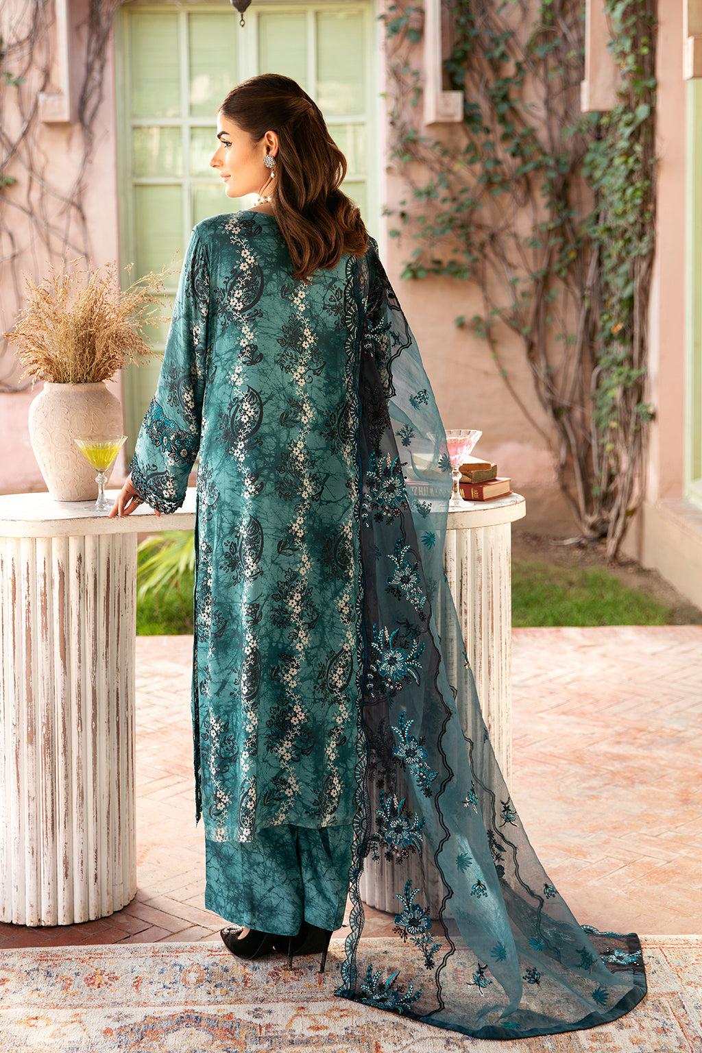 Unstitched Riwaj Printed Viscose Collection By Ramsha J-205