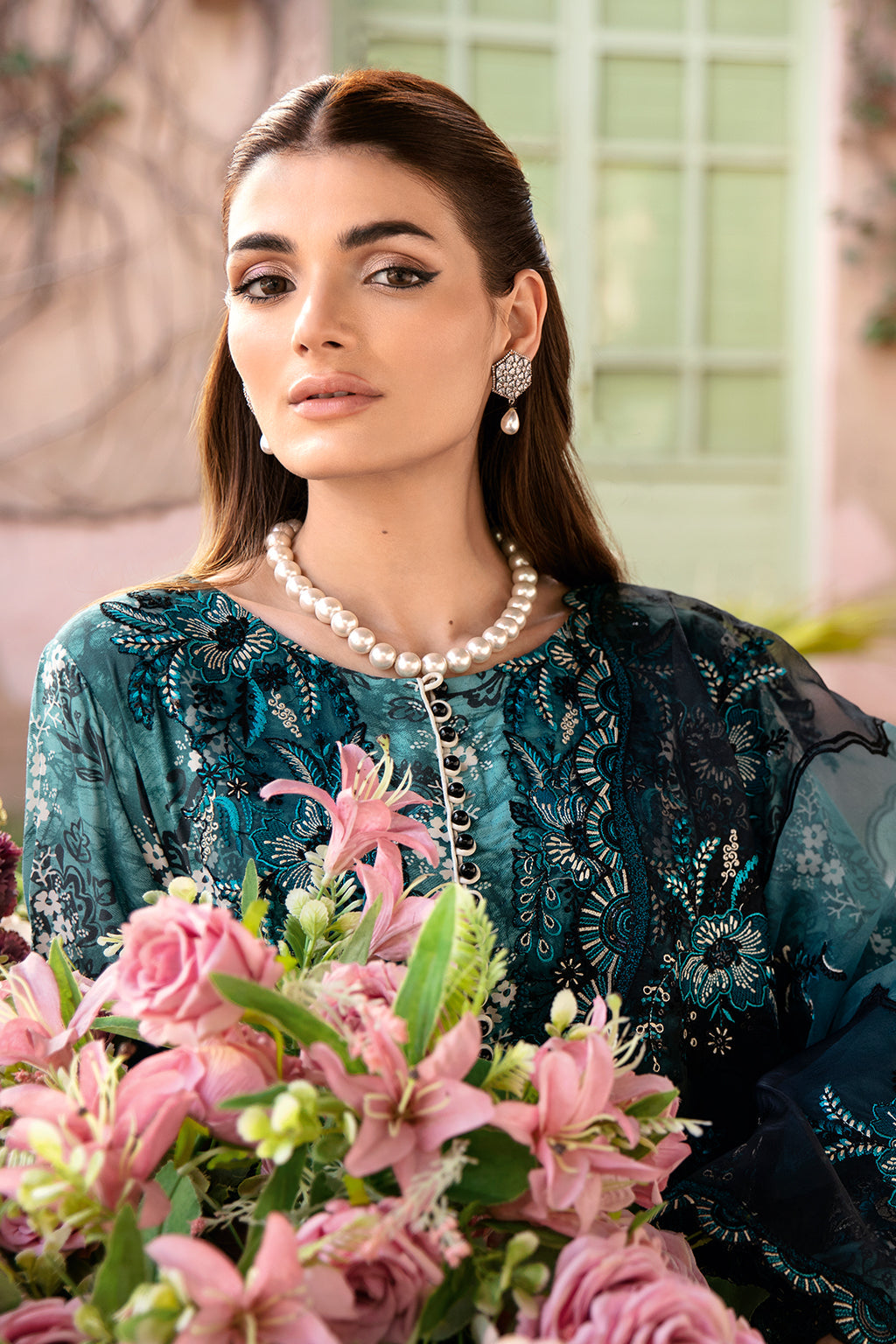 Unstitched Riwaj Printed Viscose Collection By Ramsha J-205