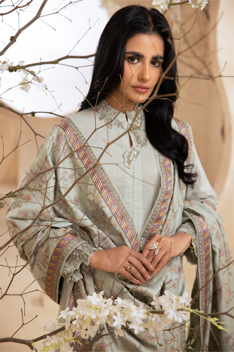 Unstitched Luxury Iznik Winter Collection ILW-04 CLAIRE
