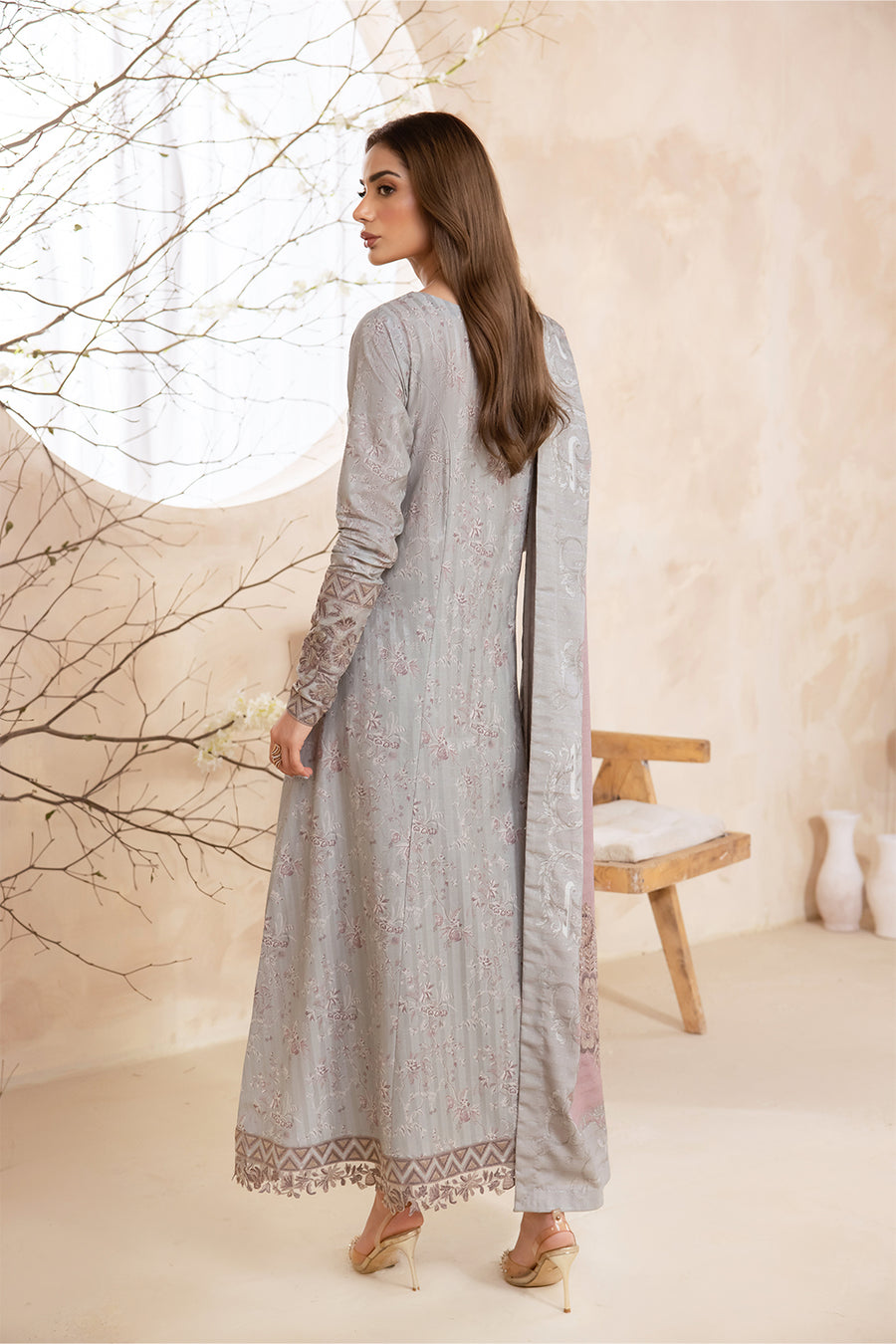 Unstitched Luxury Iznik Winter Collection ILW-07 AURELIA