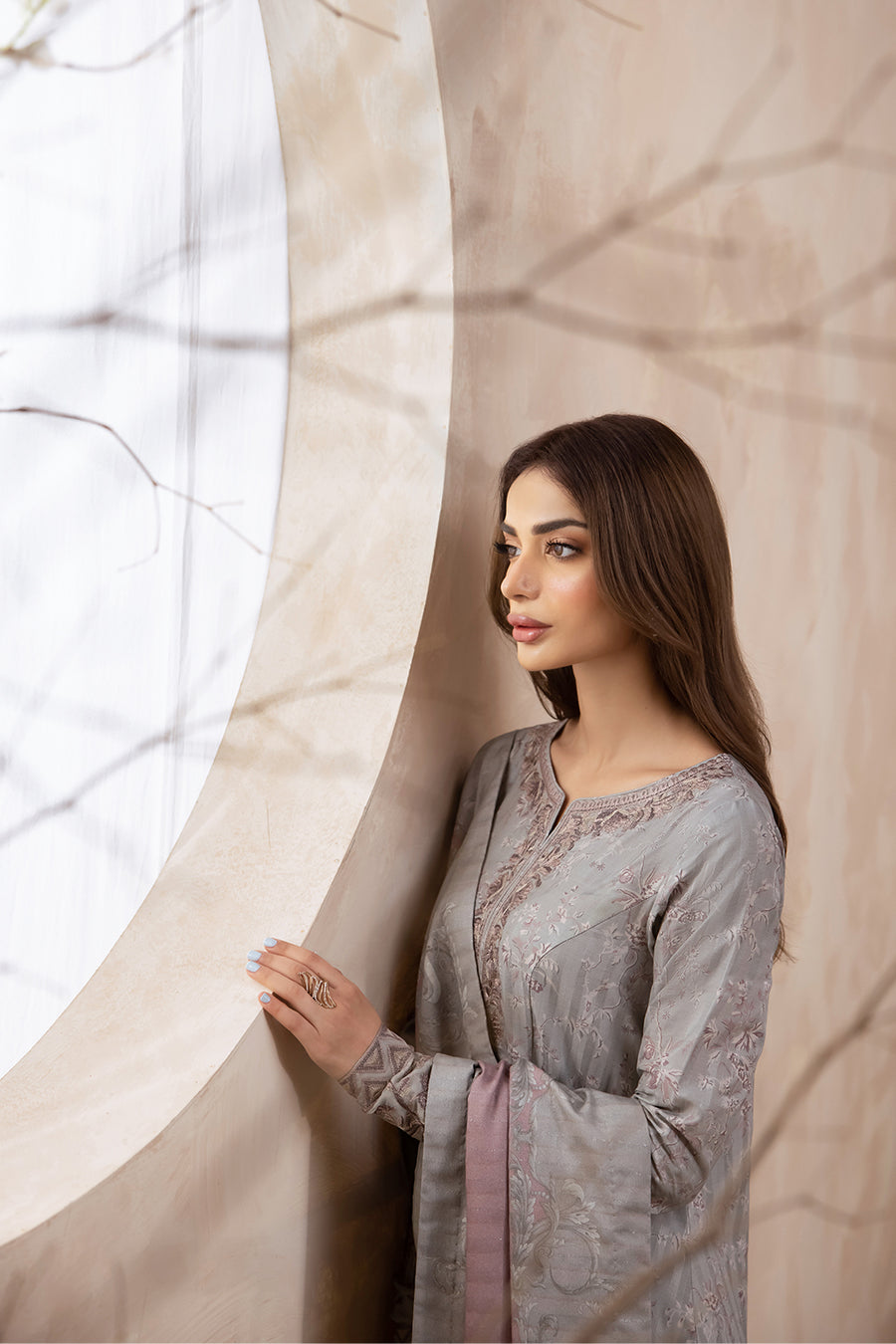 Unstitched Luxury Iznik Winter Collection ILW-07 AURELIA
