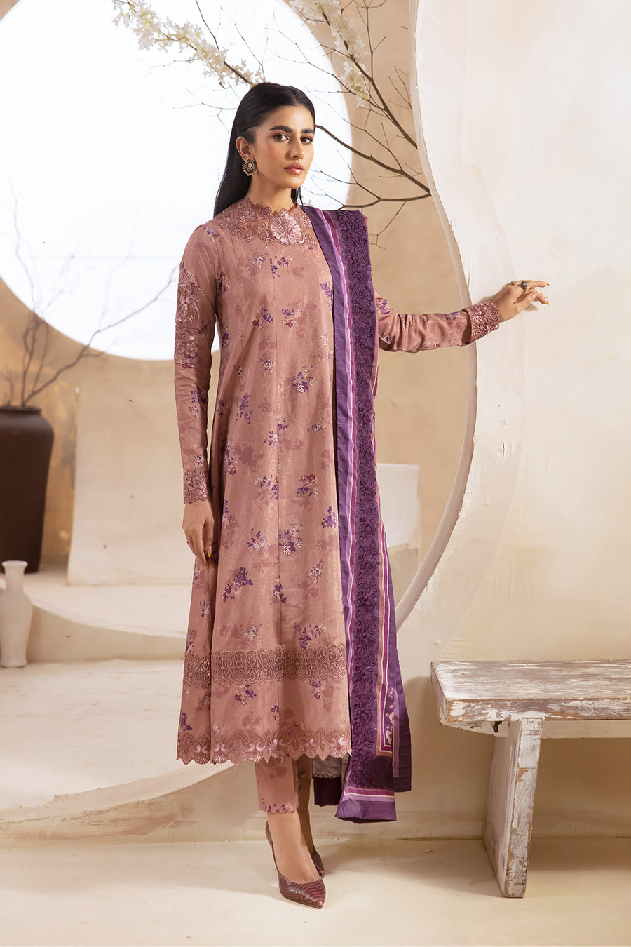 Unstitched Luxury Iznik Winter Collection ILW-09 EDWIN