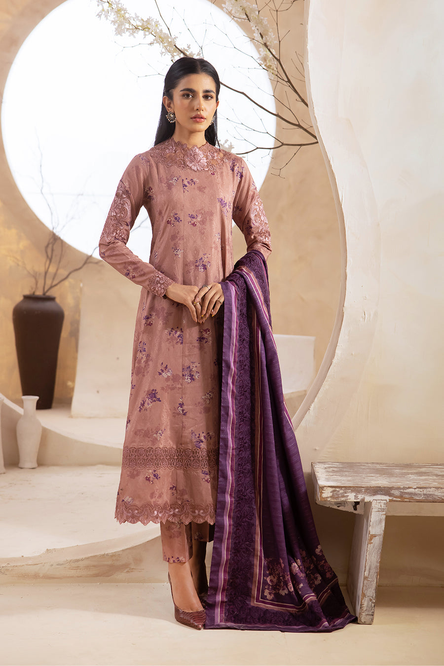 Unstitched Luxury Iznik Winter Collection ILW-09 EDWIN