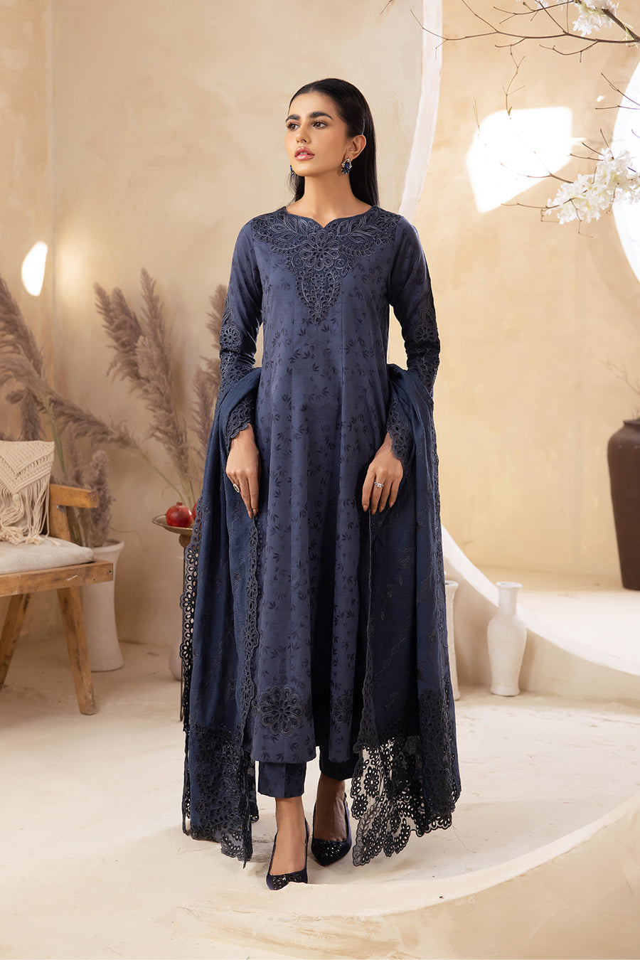 Unstitched Luxury Iznik Winter Collection ILW-02 DEMURE