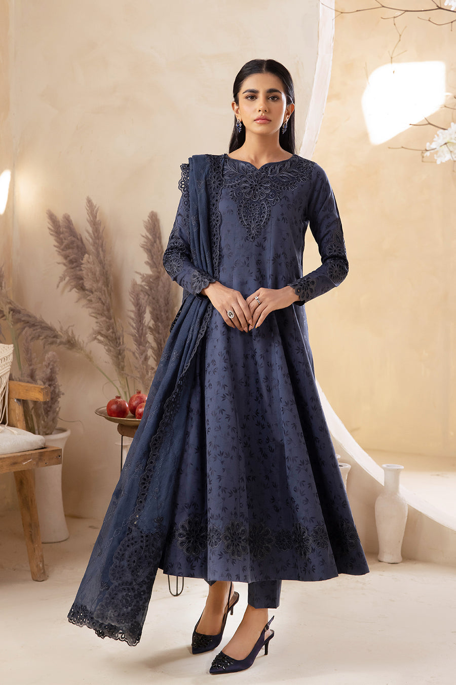 Unstitched Luxury Iznik Winter Collection ILW-02 DEMURE