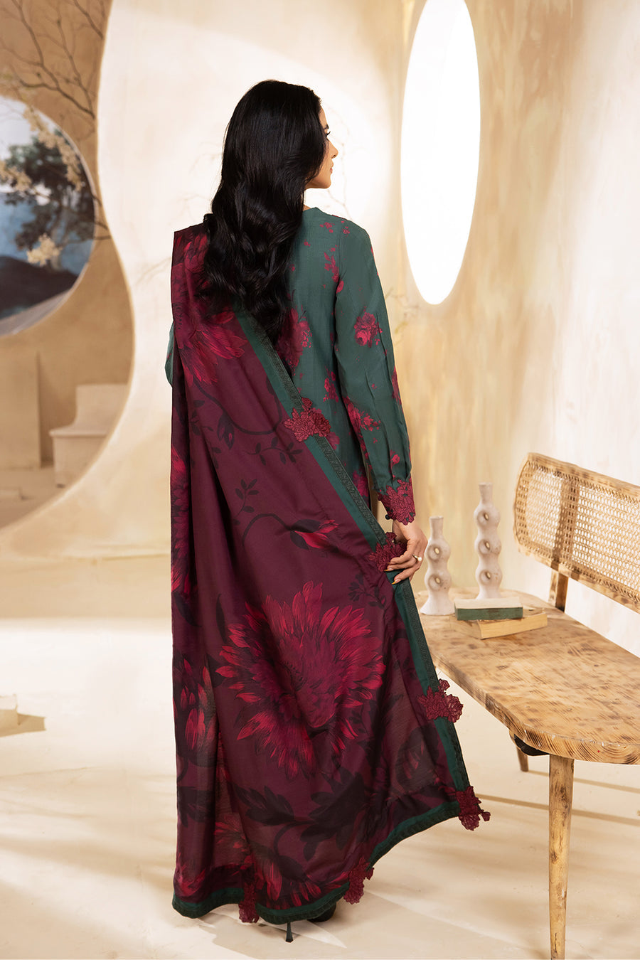 Unstitched Luxury Iznik Winter Collection ILW-08 CARINA