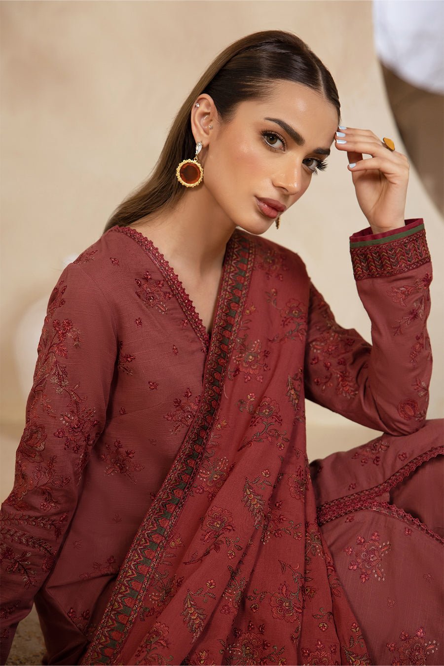 Unstitched Luxury Iznik Winter Collection ILW-10 LITHE