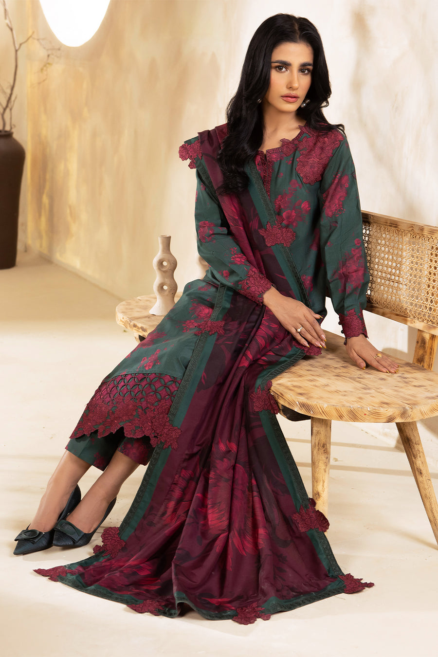 Unstitched Luxury Iznik Winter Collection ILW-08 CARINA