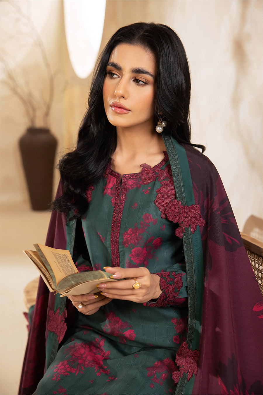 Unstitched Luxury Iznik Winter Collection ILW-08 CARINA
