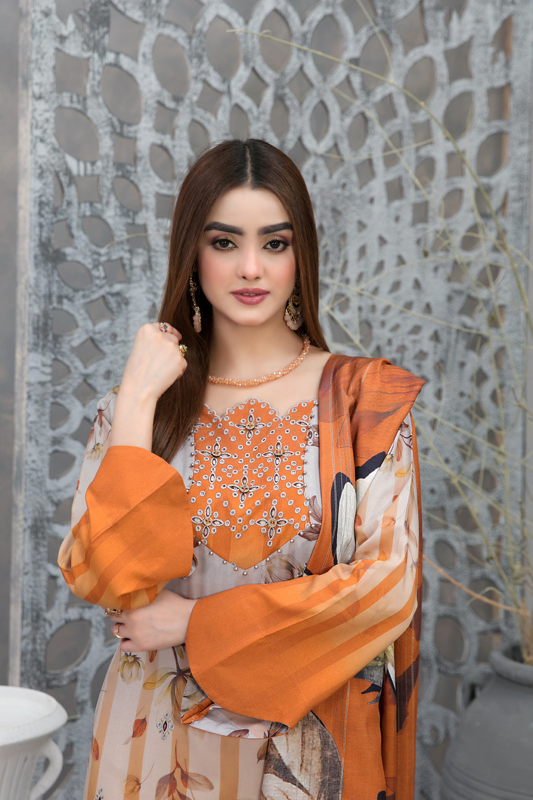 Tawakkal Unstitched Sakeeza Khaddar Print Collection D-1159