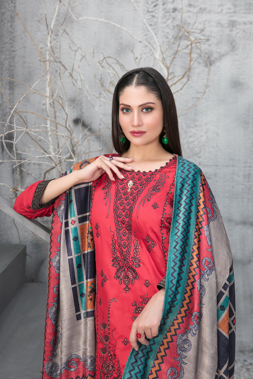 Tawakkal Semi Unstitched Nira Collection D-1116