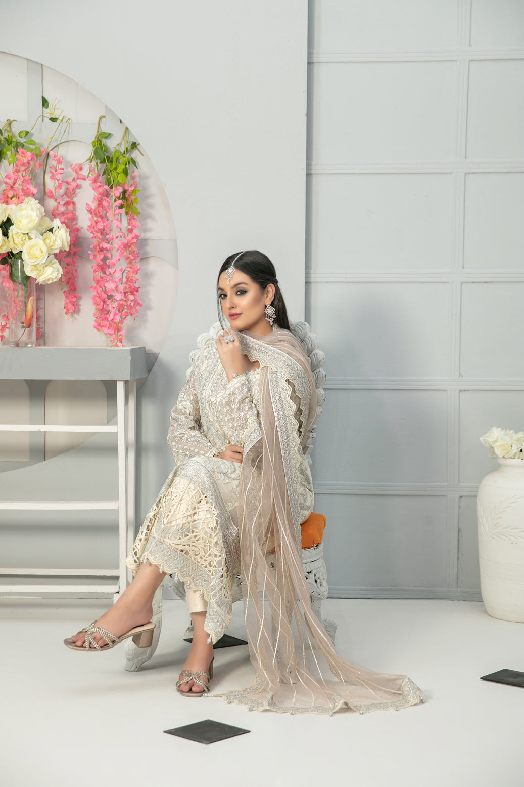 Semi Unstitched Mahaba Collection by Tawakkal D-7660